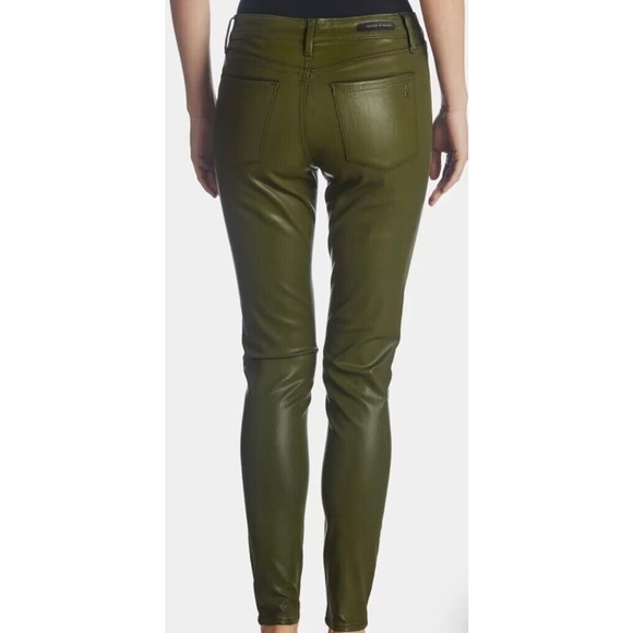 Articles of Society Women Hilary High Rise Ankle Skinny Pant Size 28 Brown-tan - Picture 2 of 3